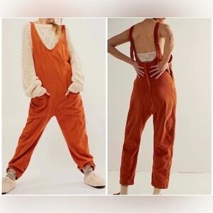 We The Free Terracotta Overalls